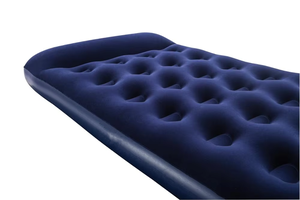Lit Gonflable Une Place Durable Matelas Pneumatique Compressible avec Pompe à Pied Intégrée Meubles de Maison - Product Image 6