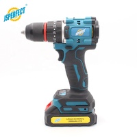 JSPERFCT Perceuse à percussion et marteau sans fil personnalisable de haute qualité avec batterie au lithium et moteur de charge pour le travail du bois et de l'acier