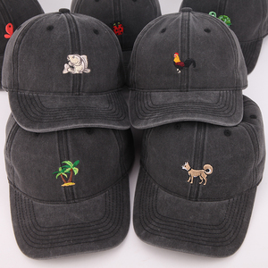 OEM Custom High Quality <strong>6</strong> Panel 100% Cotton <strong>Basic</strong> Embroidery Logo Baseball Cap Outdoor Adjustable Dad Hat for Man and Woman