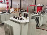 Transformateur de puissance immergé dans l'huile 6kV/10kV, petite taille et grande capacité, conception à noyau de fer tridimensionnel