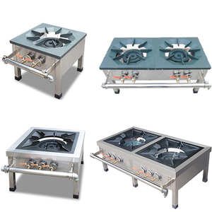 Áp Lực Cao Thép Không Gỉ Lpg Đung Bếp Gas Với Chảo <span class=keywords><strong>Burner</strong></span> Kệ Thương Mại Thiết Bị Nhà Bếp Cho Nhà Hàng - Product Image 1