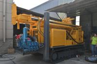 Foreuse rotative à grande vitesse CS1000H 1000m pour puits d'eau avec pompe à boue pour forage industriel et commercial rapide