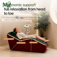 Lit de pose de cils portable incurvé de haute qualité pour salon de beauté, mobilier avec revêtement en velours, lit unique pour extensions de cils