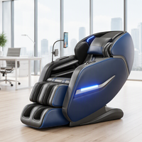 Fauteuil de massage pneumatique premium pliable et portable Zero Gravity 2026 Dual Core électrique 3D Thai Stretch Shiatsu pour le corps entier
