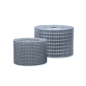 Rouleaux de <span class=keywords><strong>grillage</strong></span> soudé galvanisé sur mesure en Chine, maille carrée de 0,4 à 6 mm, pour clôtures de jardins et cages à lapins, filet électrosoudé - Product Image 1
