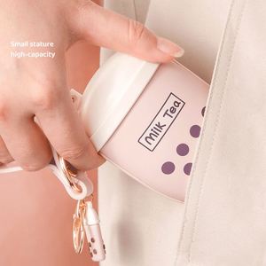 Nuevo regalo de invierno portátil, lindo calentador de manos banco de energía taza de té de la leche calentador de manos recargable 3 en 1 llavero Boba/ - Product Image 4