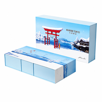 Boîte Cadeau de Luxe Personnalisée pour Rouge à Lèvres avec Logo, en Matériaux Recyclés, Fermeture Magnétique Éponge, Boîte Rigide en Papier Portable avec Gaufrage