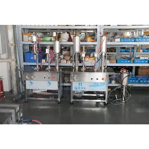 Oxygen cylinder filling machine Aerosol can butane co2 gas filling line