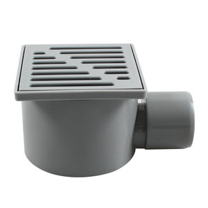 WaiiHO 030 Desagüe de Suelo Cuadrado Moderno de Acero Inoxidable 304 con Filtro, Salida de 4 Pulgadas, Pulido, Electrochapado, con Certificación Watermark para Baño - Product Image 3