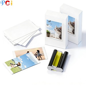 Papier <span class=keywords><strong>photo</strong></span> 4x6'' compatible avec l'<span class=keywords><strong>imprimante</strong></span> DHP510/DHP511/DHP513, prix de gros PCI, avec 1 <span class=keywords><strong>cartouche</strong></span> d'encre RL-X-XH2/40P - Product Image 1