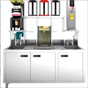 Commercial New Lemonade Machine and Milk Tea <strong>Work</strong> <strong>Station</strong> - Product Image 6