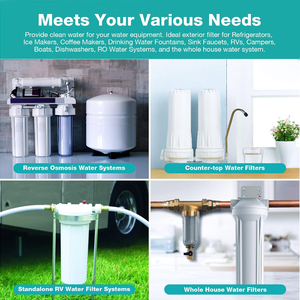 كربونية منشطة من جوز الهند معتمدة من NSF للبيع بالجملة 10 بوصة ، خرطوشة cإلى المنزل بالكامل - Product Image 6