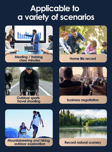 Gafas inteligentes de moda hearit. AI, Marcos personalizables, lentes graduadas opcionales - Product Image 5