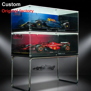 1:18 DIY Assembly Diecast <strong>Display</strong> <strong>Case</strong> with Base Car Boxes Dustproof Showcase <strong>for</strong> Collectibles Memorabilia Acrylic <strong>Model</strong> - Product Image 1