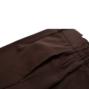 Cardin Royal Trousers Unisex Hotel <b>Work</b> <b>Pants</b> Coffee Solid Color Polyester Breathable Loose Fit All Season Uniforms - Product Image 5