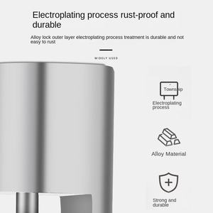Frenos de disco de <span class=keywords><strong>bicicleta</strong></span> Bloqueo <span class=keywords><strong>antirrobo</strong></span> Candados de freno de disco de motocicleta Candados impermeables de <span class=keywords><strong>bicicleta</strong></span> eléctrica - Product Image 4