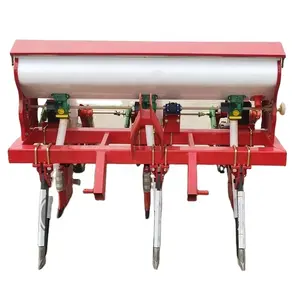Bốn bánh xe máy kéo hệ thống treo loại mới Ngô đậu tương lúa Miến hạt seeder bón phân gieo chính xác gieo máy