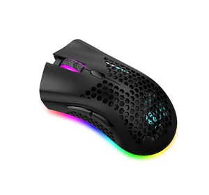 Mouse Gaming Nirkabel Rgb Ringan Ergonomis 1600Dpi 6 Tombol Isi Ulang Sensor Kinerja Tinggi Kustom untuk Ponsel <span class=keywords><strong>Pc</strong></span> - Product Image 1