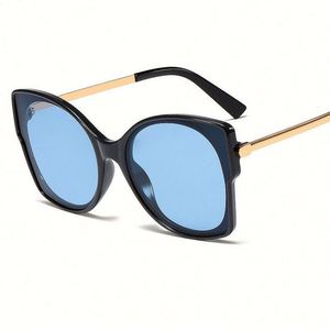 Gafas de Sol de Moda Retro para Mujer, Estilo Ojo de Gato, Colores Dulces, Tamaño Grande, Protección UV400, Novedad 2019 - Product Image 3
