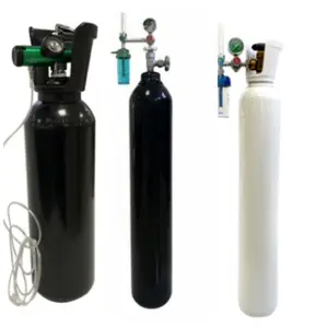 Custom Made Steel Oxygen Gas Cylinder Making Factory 9.4kg Gas Cylinder Helium/Oxygen/co2/nitrogen Gas Cylinder