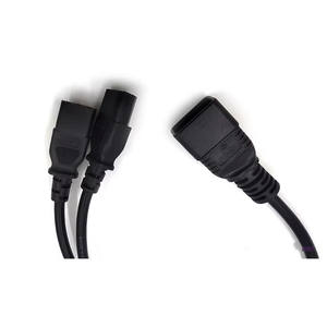 Cable Adaptador Divisor Tipo Y IEC 320 C20 a Doble C13 para Refrigeración y Alimentación de Servidores de Alta Densidad - Product Image 4