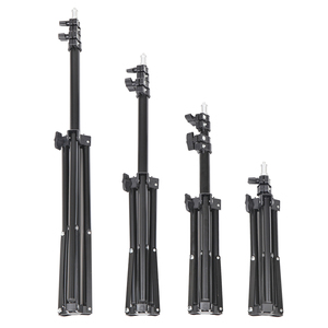 Trípode de transmisión en vivo de 2,1 m, soporte para teléfono, lámpara de anillo LED, soporte para luz, trípode para fotografía, trípode de transmisión en vivo - Product Image 2