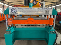 Nouvelle machine de fabrication de tôles de toiture Ironstar C18 2026, machine à panneaux de toiture, machine de formage de tôles de toiture ondulées