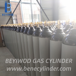 Cilindro de Oxígeno de Acero Vacío de 40 <span class=keywords><strong>Litros</strong></span> y 150 Bares con Certificación ISO9808-<span class=keywords><strong>3</strong></span>, <span class=keywords><strong>Botella</strong></span> de Gas Industrial - Product Image 6
