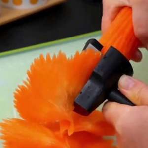 Coupe-légumes et fruits domestique, éminceur en spirale, éplucheur et coupe-fleurs, outil portable rapide pour couper les carottes, trancheuse en spirale - Product Image 3
