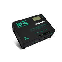 Contrôleur de charge solaire DC 12V 24V 36v 48v Mppt 20A 30A 40A 60A RS485 Helios 3 ans de tension du système