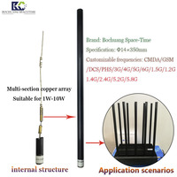 Amplificador de Señal WiFi de 350 mm, 2G/3G/5G/6 GHz, Conector F de 50 F, Montaje Magnético, IP65, Enrutamiento Inalámbrico, Mejora de Señal, Amplificación de Red WiFi