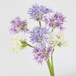 4 Fourchettes Cent Zi Lian <span class=keywords><strong>Fleurs</strong></span> artificielles faites à la main et respectueuses de l'environnement pour les décorations de fêtes de mariage Modèles divers - Product Image 1