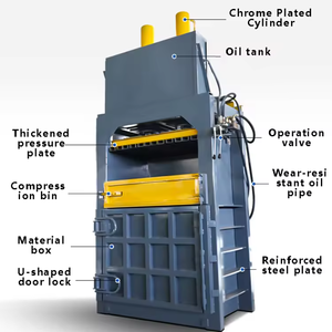 कचरे की सामग्री ब्रिकेटिंग मशीन/अपशिष्ट पेपर बैलर/कचरा बंडलिंग मशीन - Product Image 4