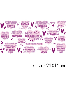 Letop 1pcs Libbey kính cốc UV cho dtf cup bọc với UV cho dtf chuyển Sticker tích cực hàng ngày khẳng định nhắc nhở - Product Image 6