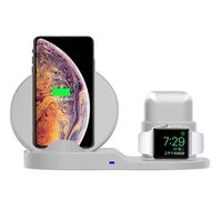 Accessoires pour téléphones mobiles, chargeur sans fil, station de charge pour iPhone, montre, AirPods