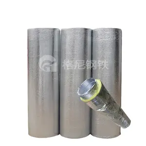 Aluminum Foil Epe Foam Heat Insulation Raw Material 1060 1100 3003 8011 Large Roll Insulating Aluminum Foil