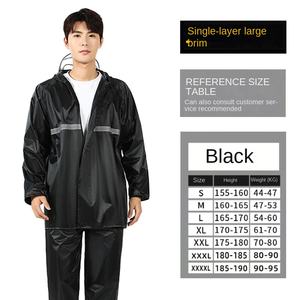 Completo Impermeabile Giacca e <span class=keywords><strong>Pantaloni</strong></span> per Moto/Elettromobile, Abbigliamento Antipioggia Divisibile per Uomo e <span class=keywords><strong>Donna</strong></span>, per Attività all'Aperto - Product Image 6