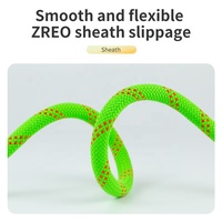 Corde statique en nylon de 10.5mm résistante aux intempéries, parfaite pour une utilisation en extérieur en toutes saisons Corde statique en nylon de 10.5mm