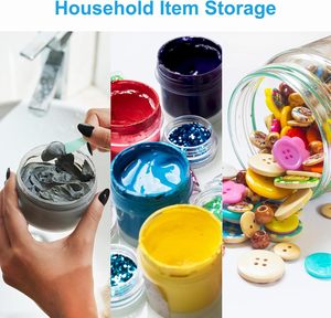 Biodegradable Plastic <b>Jar</b> 100ml 120ml 200ml 250ml 500ml Clear PET Wide Mouth PET Plastic <b>Jar</b> Candy <b>Jar</b> With Plastic Lids - Product Image 4