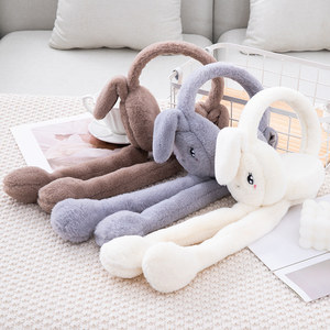<span class=keywords><strong>Cache</strong></span>-oreilles en fausse <span class=keywords><strong>fourrure</strong></span> style influenceur TikTok, mignons <span class=keywords><strong>cache</strong></span>-oreilles en peluche pour enfants, chaleur hivernale - Product Image 3