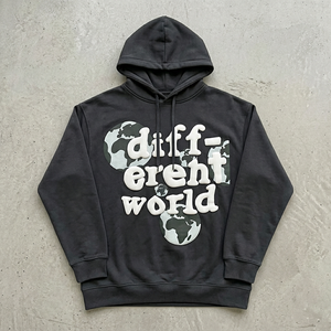 เสื้อฮู้ดดี้ทรงบ็อกซี่คุณภาพสูง ผ้าฝ้ายหนา 430gsm ระบายอากาศได้ดี เหมาะสำหรับฤดูหนาว แบบยูนิเซ็กส์  สามารถปรับแต่งได้สำหรับผู้ชาย - Product Image 1
