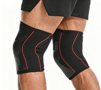Genouillères de protection antidérapantes en néoprène pressurisé de 7 mm - Modèle chinois HX-7904 - En stock pour l'exercice de squat