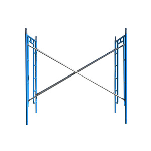 <span class=keywords><strong>Échafaudage</strong></span> à cadre galvanisé de 4 x 6 pieds avec entretoise transversale - Product Image 1