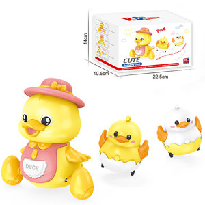 Jouet en plastique pour bébé, maison de canard, tableau magnétique, interphone de <span class=keywords><strong>dessin</strong></span> animé pour 3-6 ans - Product Image 5