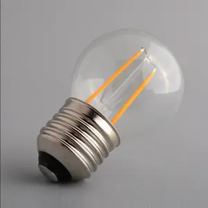 120V 220V Mini küre LED Vintage Edison ampul E26 E27 B22 tabanı 1W 2W 4W g45 Filament Led ampul