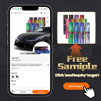 Film de protection pour phares de voiture Wesun HL-PVC-FW en PVC de haute qualité, coloré, en nid d'abeille, anti-rayures, anti-UV, transparent, anti-oxydation