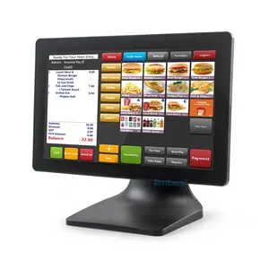 RunTouch RT8000 새로운 디자인 고품질 15.6 인치 와이드 스크린 터치 스크린 POS 시스템