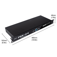 Sistema DE SONIDO PARA KARAOKE de fiesta con equipo de audio supresor de retroalimentación de micrófono FBX4.4 para una experiencia de canto óptima