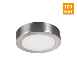 Wholesale 120V LED Puck Lights Aluminum <strong>Under</strong> <strong>Cabinet</strong> <strong>Lighting</strong> for Kitchen, Shelf, and RV - Energy-Efficient &amp; Long-Lasting - Product Image 3