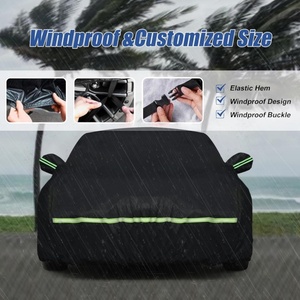 Fundas impermeables para coche <span class=keywords><strong>Ford</strong></span> <span class=keywords><strong>Mustang</strong></span> GT 1994-2023, personalizadas, resistentes, impermeables, protección para todo tipo de clima, para exteriores, con puerta con cremallera - Product Image 3
